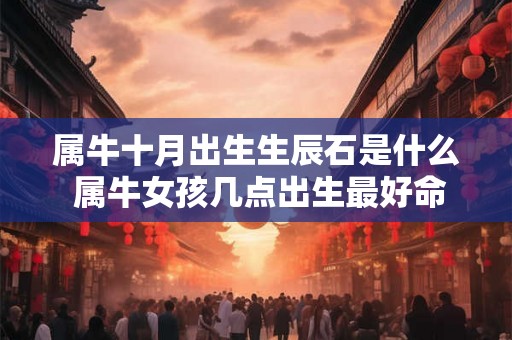 属牛十月出生生辰石是什么 属牛女孩几点出生最好命