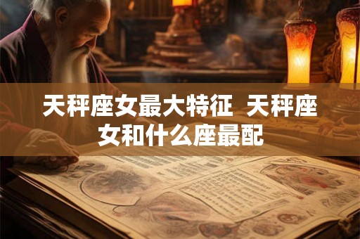 天秤座女最大特征  天秤座女和什么座最配