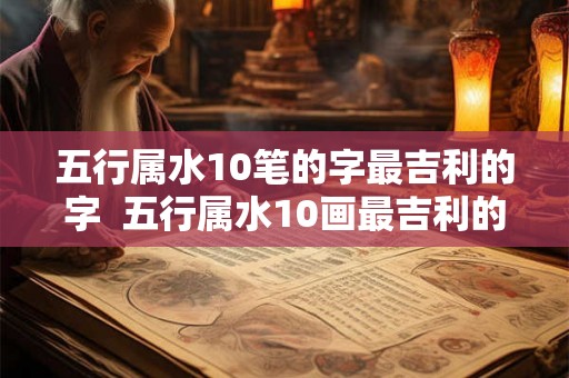 五行属水10笔的字最吉利的字  五行属水10画最吉利的字