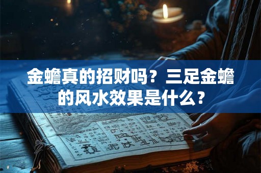 金蟾真的招财吗?三足金蟾的风水效果是什么? 金蟾真的招财吗?三足金蟾的风水效果是什么?