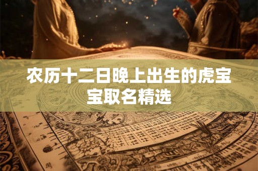农历十二日晚上出生的虎宝宝取名精选