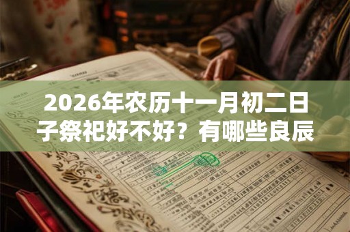 2026年农历十一月初二日子祭祀好不好?有哪些良辰吉时? 2026年农历十一月初二日子祭祀好不好?有哪些良辰吉时?