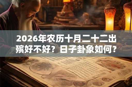 2026年农历十月二十二出殡好不好？日子卦象如何？