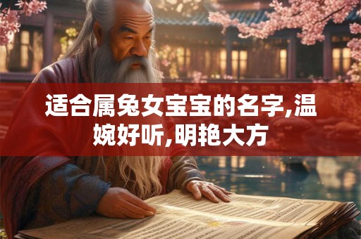 适合属兔女宝宝的名字,温婉好听,明艳大方