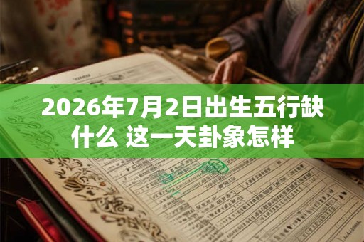 2026年7月2日出生五行缺什么 这一天卦象怎样 2026年7月2日出生五行缺什么 这一天卦象怎样