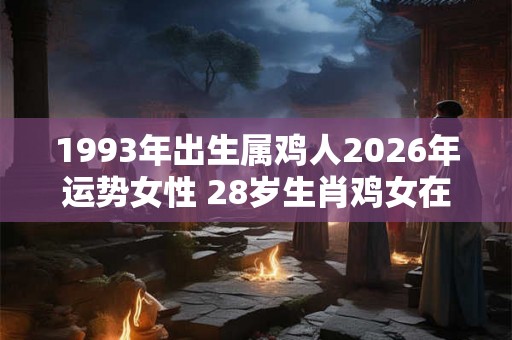 1993年出生属鸡人2026年运势女性 28岁生肖鸡女在2026年运气如何