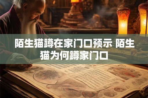 陌生猫蹲在家门口预示 陌生猫为何蹲家门口