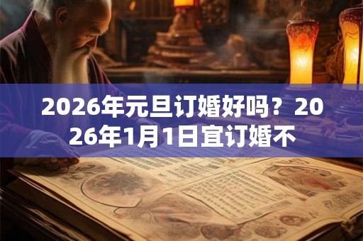 2026年元旦订婚好吗？2026年1月1日宜订婚不