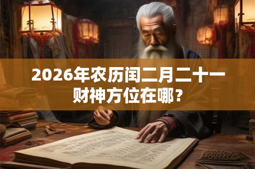 2026年农历闰二月二十一财神方位在哪? 2026年农历闰二月二十一财神方位在哪?