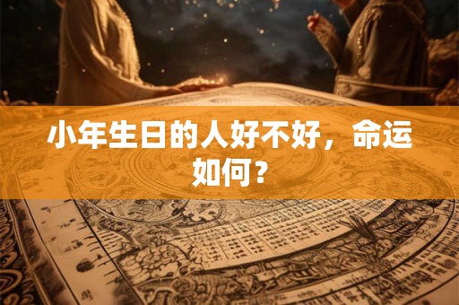 小年生日的人好不好，命运如何？