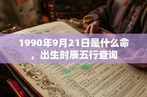 1990年9月21日是什么命，出生时辰五行查询