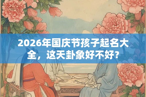 2026年国庆节孩子起名大全，这天卦象好不好？