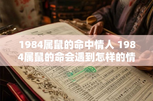 1984属鼠的命中情人 1984属鼠的命会遇到怎样的情人