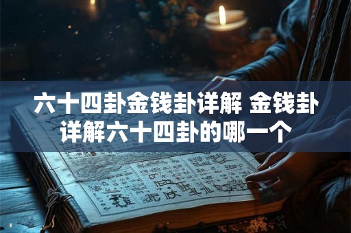 六十四卦金钱卦详解 金钱卦详解六十四卦的哪一个