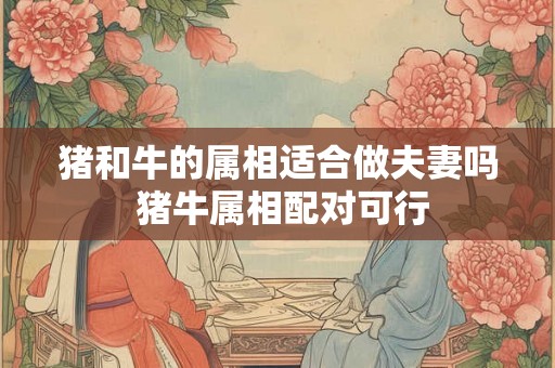 猪和牛的属相适合做夫妻吗 猪牛属相配对可行 猪和牛的属相适合做夫妻吗 猪牛属相配对可行