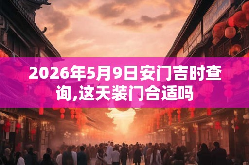 2026年5月9日安门吉时查询,这天装门合适吗