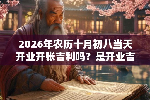 2026年农历十月初八当天开业开张吉利吗?是开业吉日吗 2026年农历十月初八当天开业开张吉利吗?是开业吉日吗