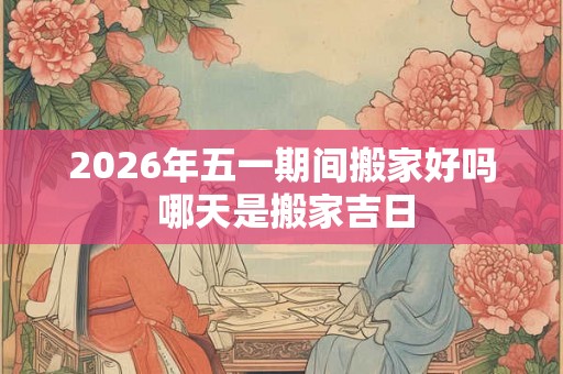 2026年五一期间搬家好吗 哪天是搬家吉日