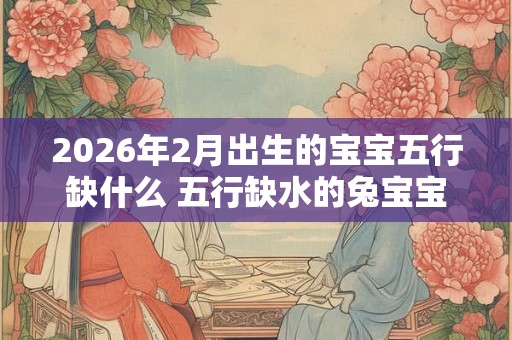 2026年2月出生的宝宝五行缺什么 五行缺水的兔宝宝命运