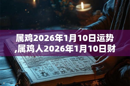 属鸡2026年1月10日运势,属鸡人2026年1月10日财运,生肖鸡2026年1月10日运势