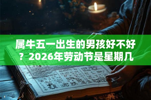 属牛五一出生的男孩好不好？2026年劳动节是星期几？