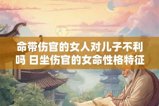 命带伤官的女人对儿子不利吗 日坐伤官的女命性格特征