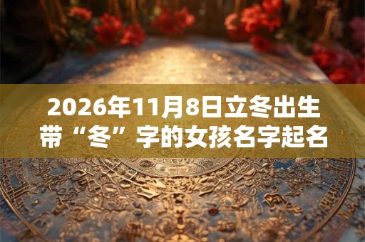 2026年11月8日立冬出生带“冬”字的女孩名字起名