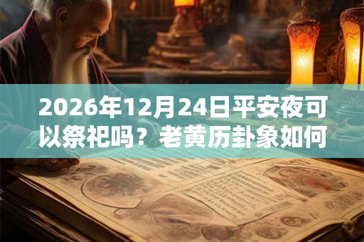 2026年12月24日平安夜可以祭祀吗？老黄历卦象如何？