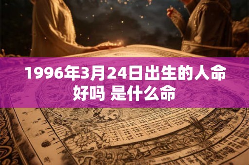 1996年3月24日出生的人命好吗 是什么命