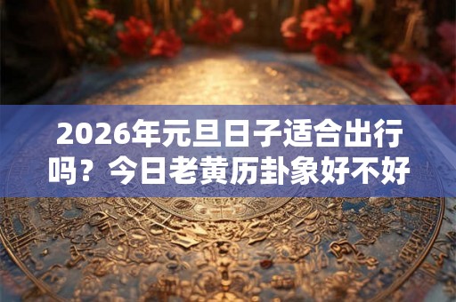 2026年元旦日子适合出行吗？今日老黄历卦象好不好？