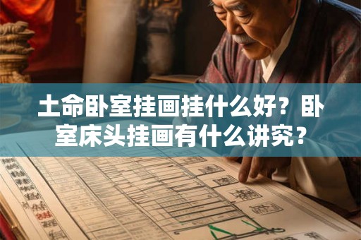 土命卧室挂画挂什么好？卧室床头挂画有什么讲究？