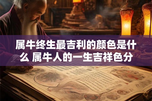 属牛终生最吉利的颜色是什么 属牛人的一生吉祥色分析！