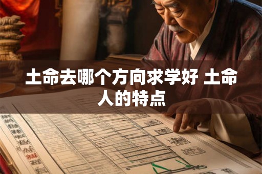 土命去哪个方向求学好 土命人的特点 土命去哪个方向求学好 土命人的特点