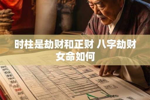 时柱是劫财和正财 八字劫财女命如何 时柱是劫财和正财 八字劫财女命如何