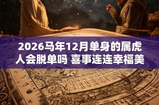 2026马年12月单身的属虎人会脱单吗 喜事连连幸福美满