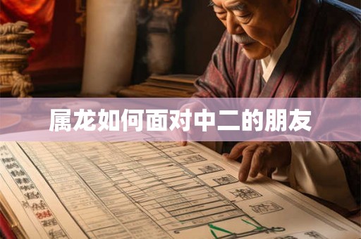属龙如何面对中二的朋友