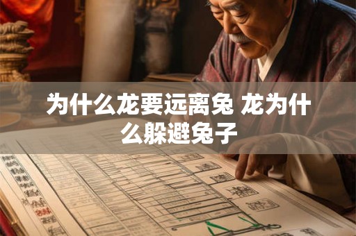 为什么龙要远离兔 龙为什么躲避兔子