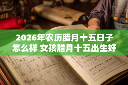 2026年农历腊月十五日子怎么样 女孩腊月十五出生好吗