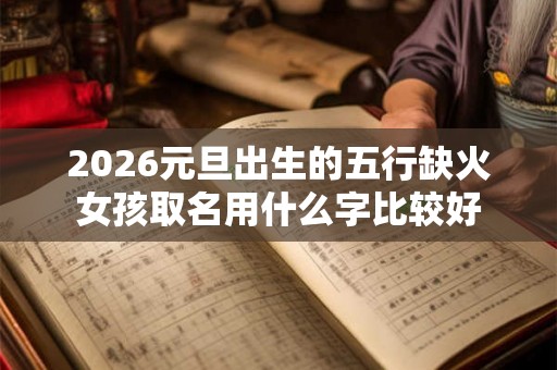 2026元旦出生的五行缺火女孩取名用什么字比较好
