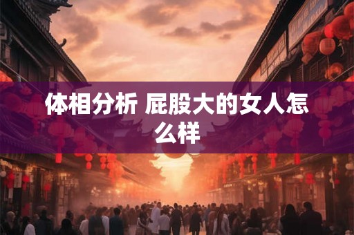 体相分析 屁股大的女人怎么样 体相分析 屁股大的女人怎么样