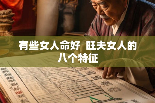 有些女人命好  旺夫女人的八个特征