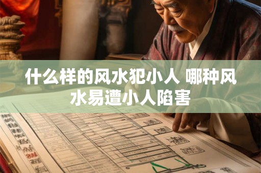 什么样的风水犯小人 哪种风水易遭小人陷害 什么样的风水犯小人 哪种风水易遭小人陷害
