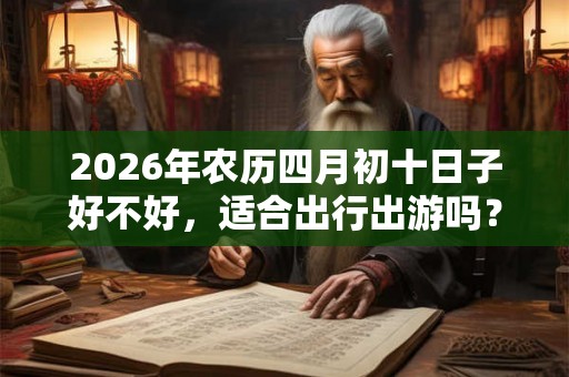 2026年农历四月初十日子好不好，适合出行出游吗？