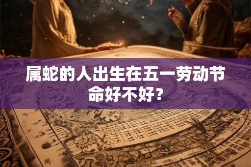 属蛇的人出生在五一劳动节命好不好？