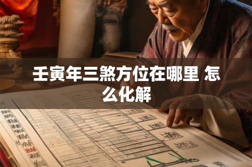 壬寅年三煞方位在哪里 怎么化解