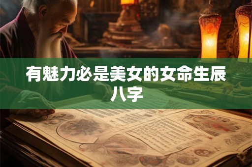 有魅力必是美女的女命生辰八字