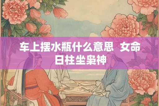 车上摆水瓶什么意思  女命日柱坐枭神