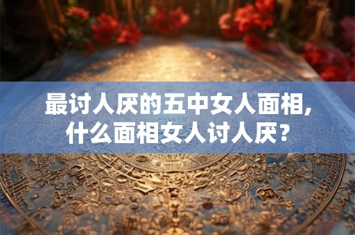 最讨人厌的五中女人面相,什么面相女人讨人厌？