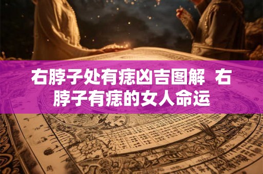 右脖子处有痣凶吉图解  右脖子有痣的女人命运