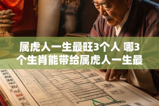 属虎人一生最旺3个人 哪3个生肖能带给属虎人一生最旺